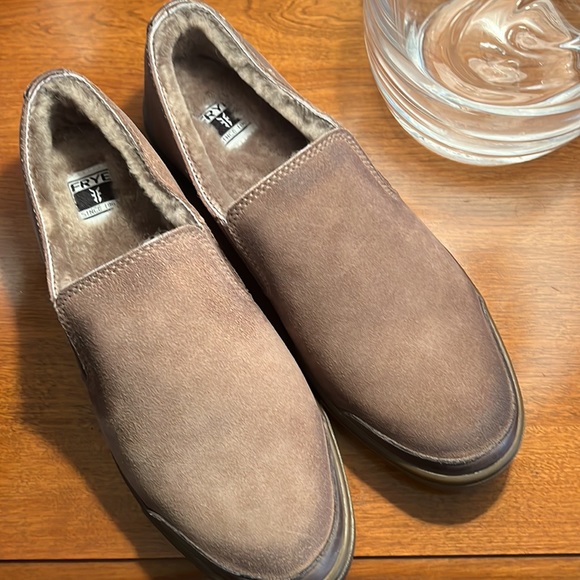 Frye Gemma Slip Shearling Shoes - Picture 2 of 10